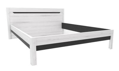 Афина Мод.А3 Белый крафт Кровать без ортопед. основания (спальное место 160х200 см)